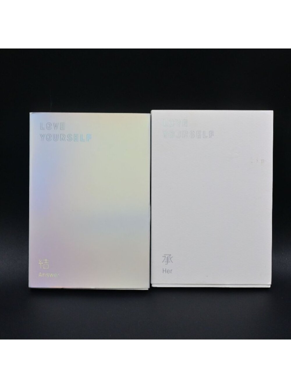 BTS Love Yourself Album Her & Answer K-Pop CD Photobook 2 Album Bundle